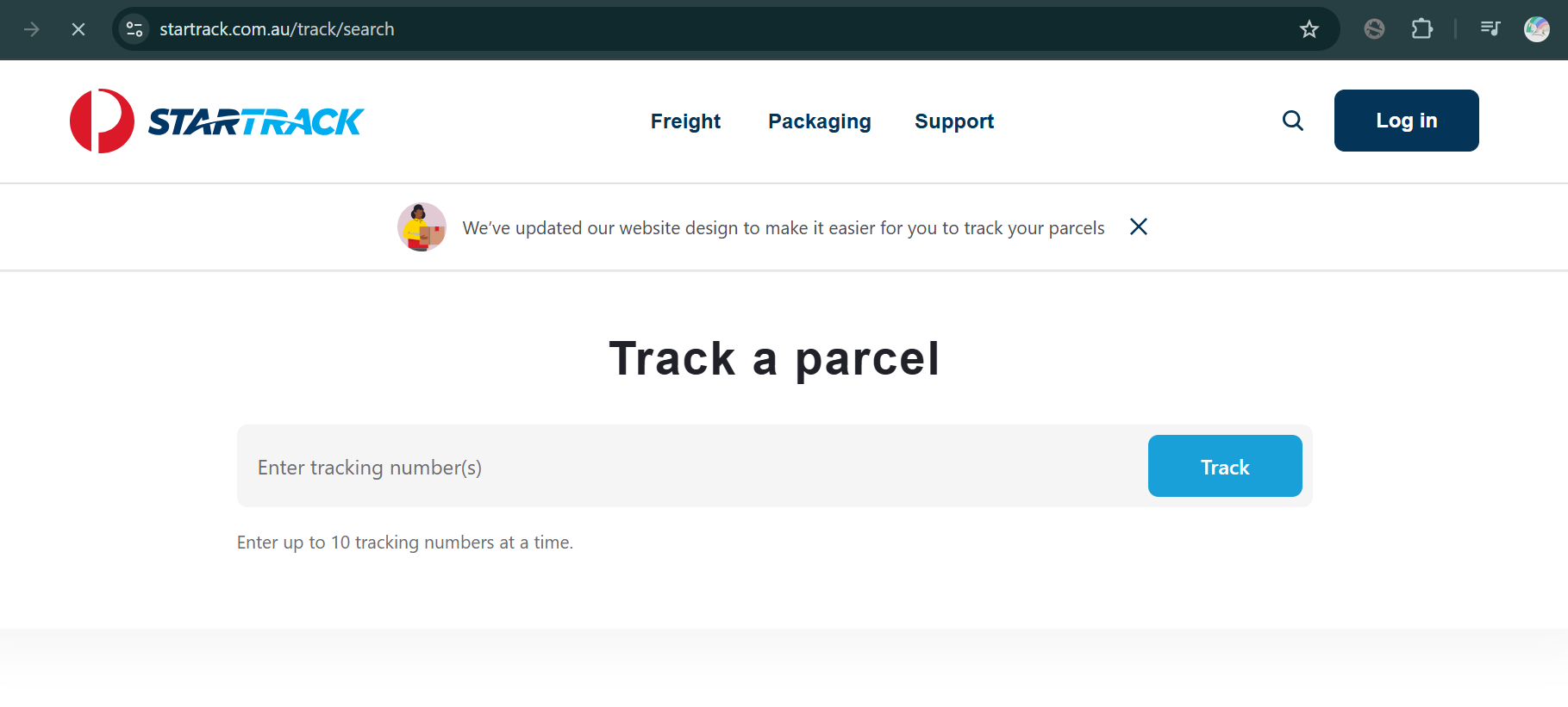 StarTrack Tracking Image